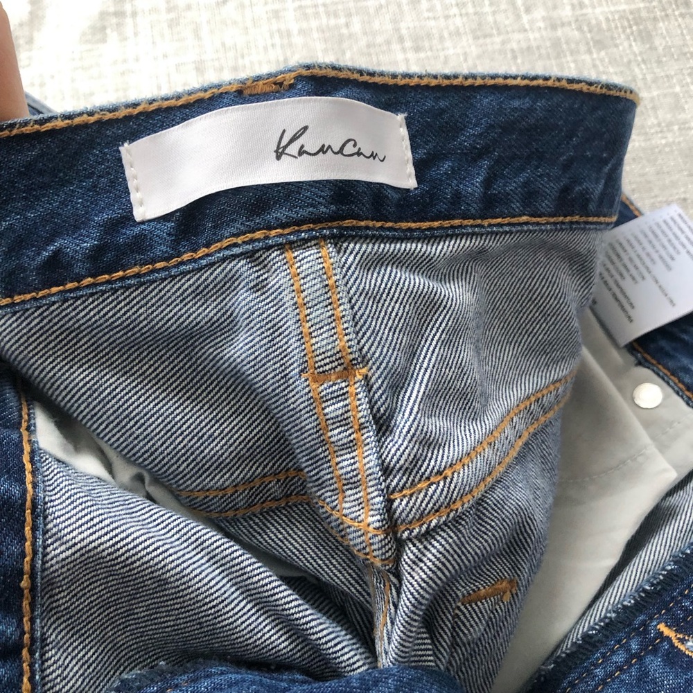 KANCAN Vintage 90s straight high waisted jeans . Size 28 length 32 - Picture 8 of 8
